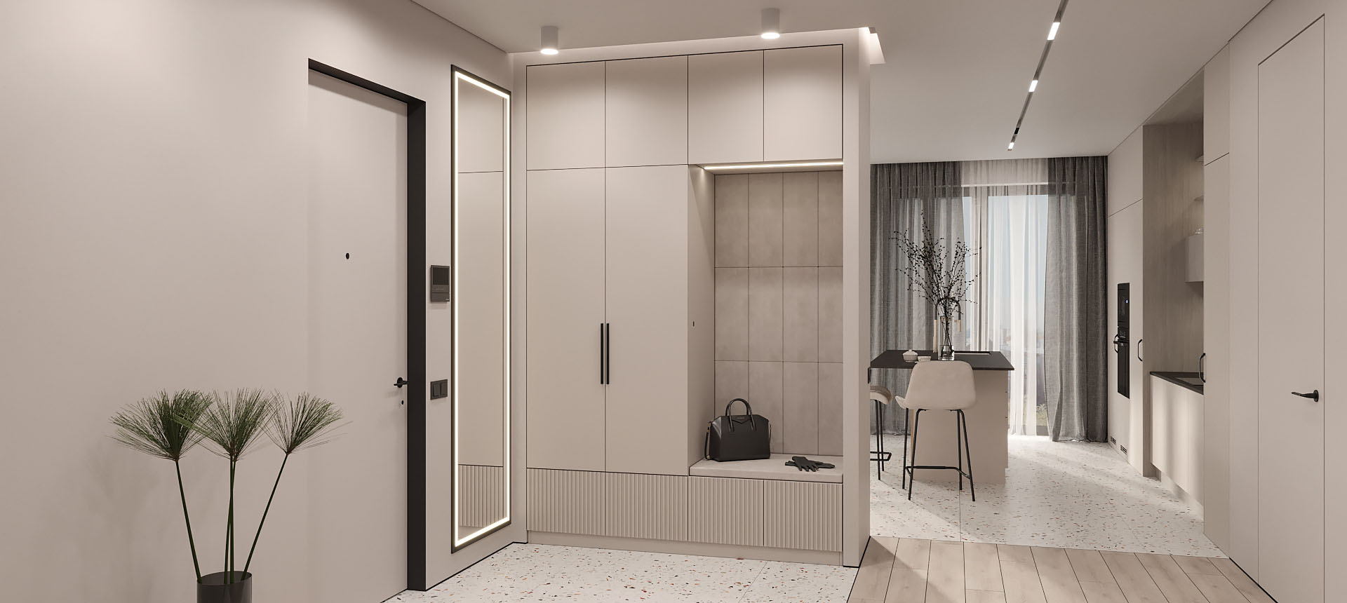 Кашемир серый / эмаль&nbsp;цвет&nbsp;NCS&nbsp;S&nbsp;2005-y40R&nbsp;