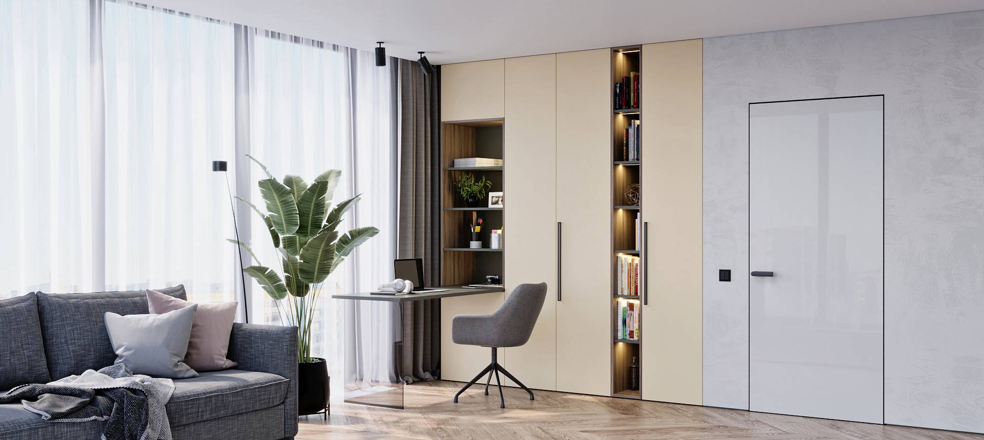 Крем / Древесина&nbsp;Шорвуд&nbsp;