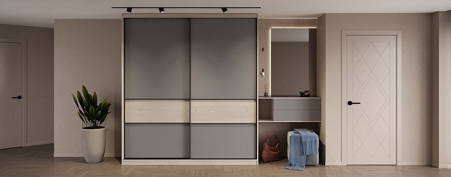 Шкаф-купе в прихожую - фото No 2