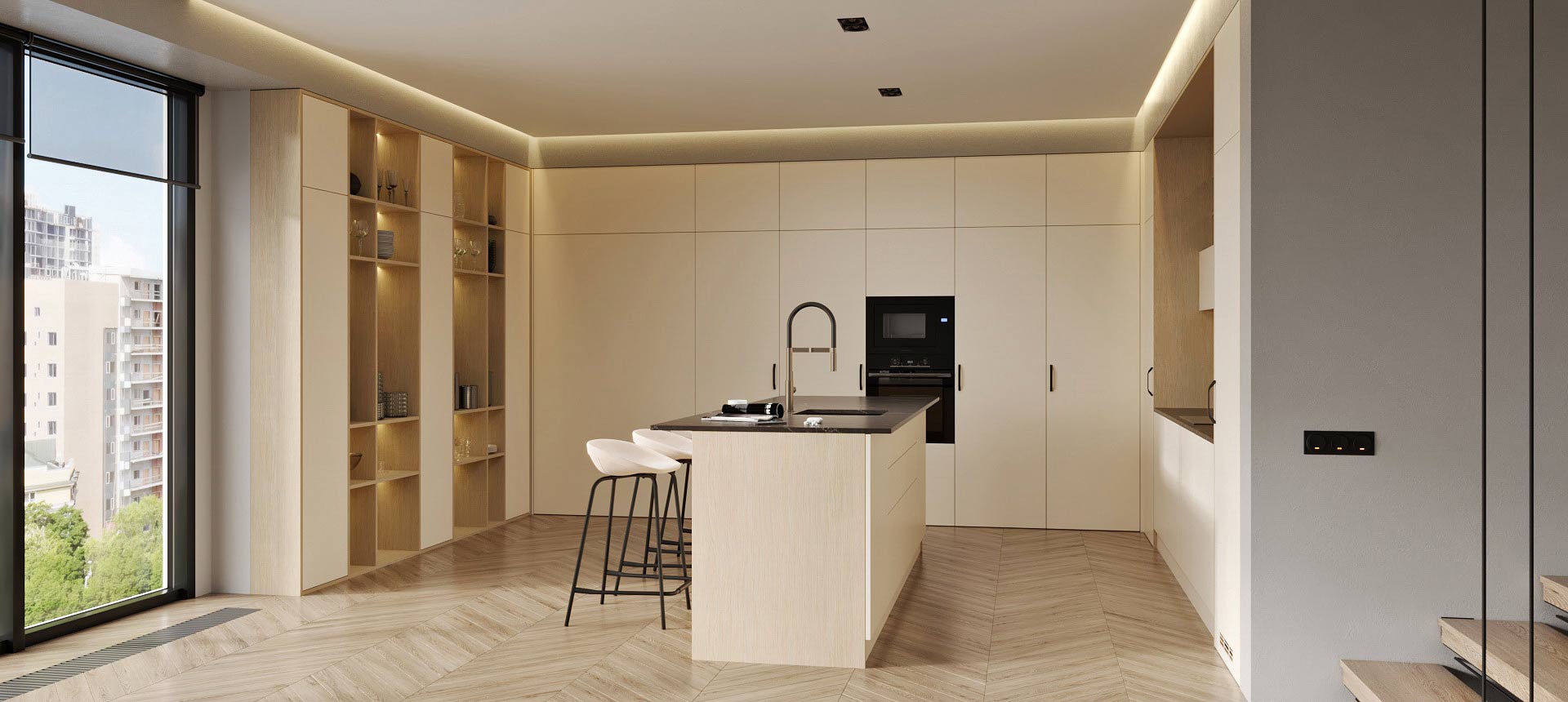 Крем / Дуб&nbsp;Скандинавский&nbsp;