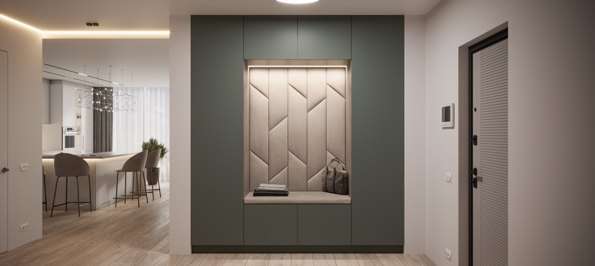 Сумрачный нефрит матовый / Древесина&nbsp;Шорвуд&nbsp;