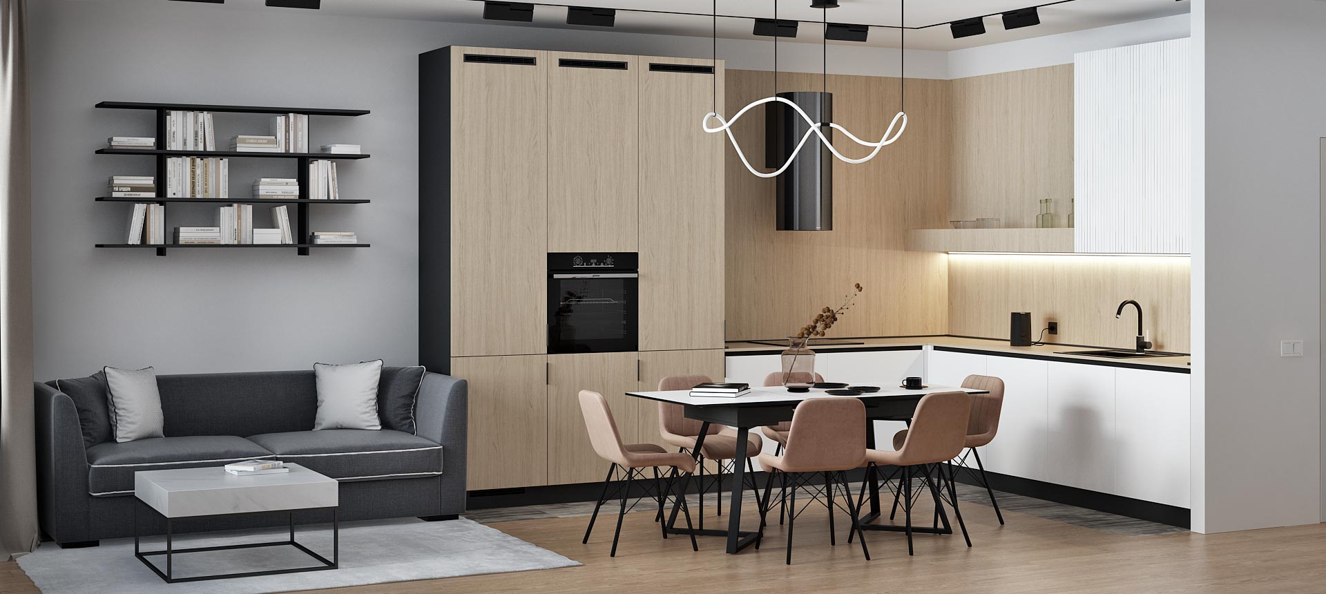 Белый / Дуб&nbsp;Винченца&nbsp;