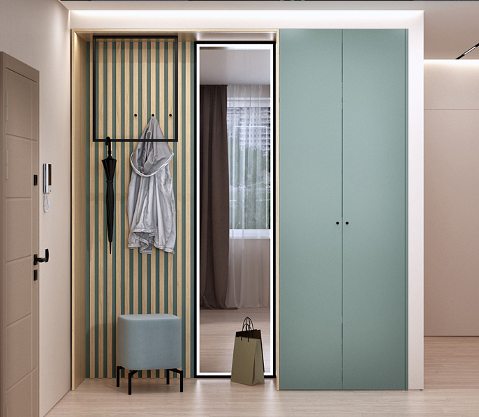 Мебель для прихожей на заказ — Прихожая 12