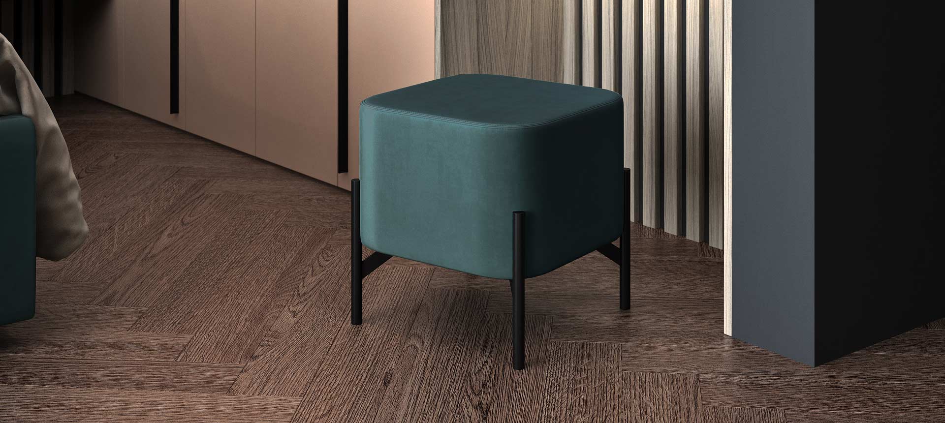 велюр Grand цвет Mint