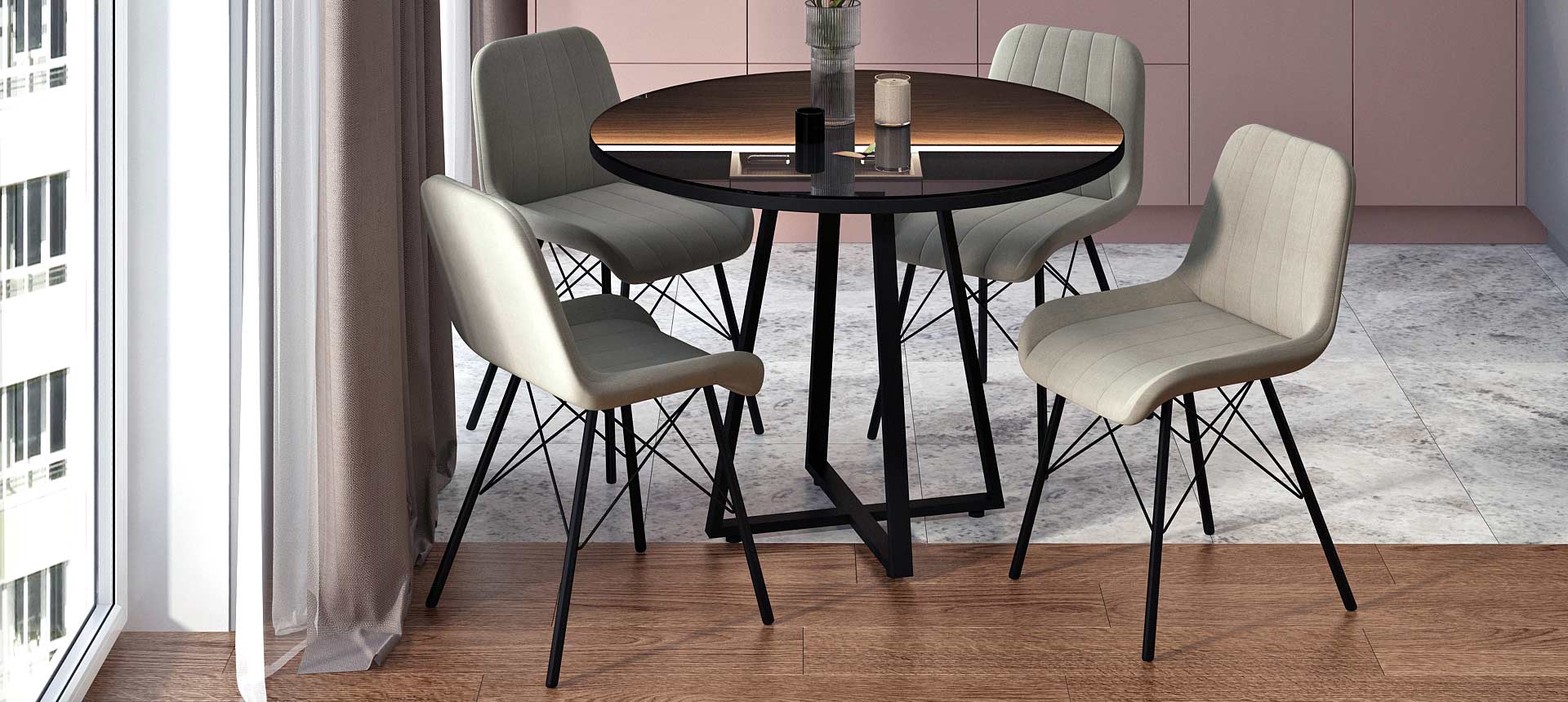 шенилл NIAGARA цвет Light grey