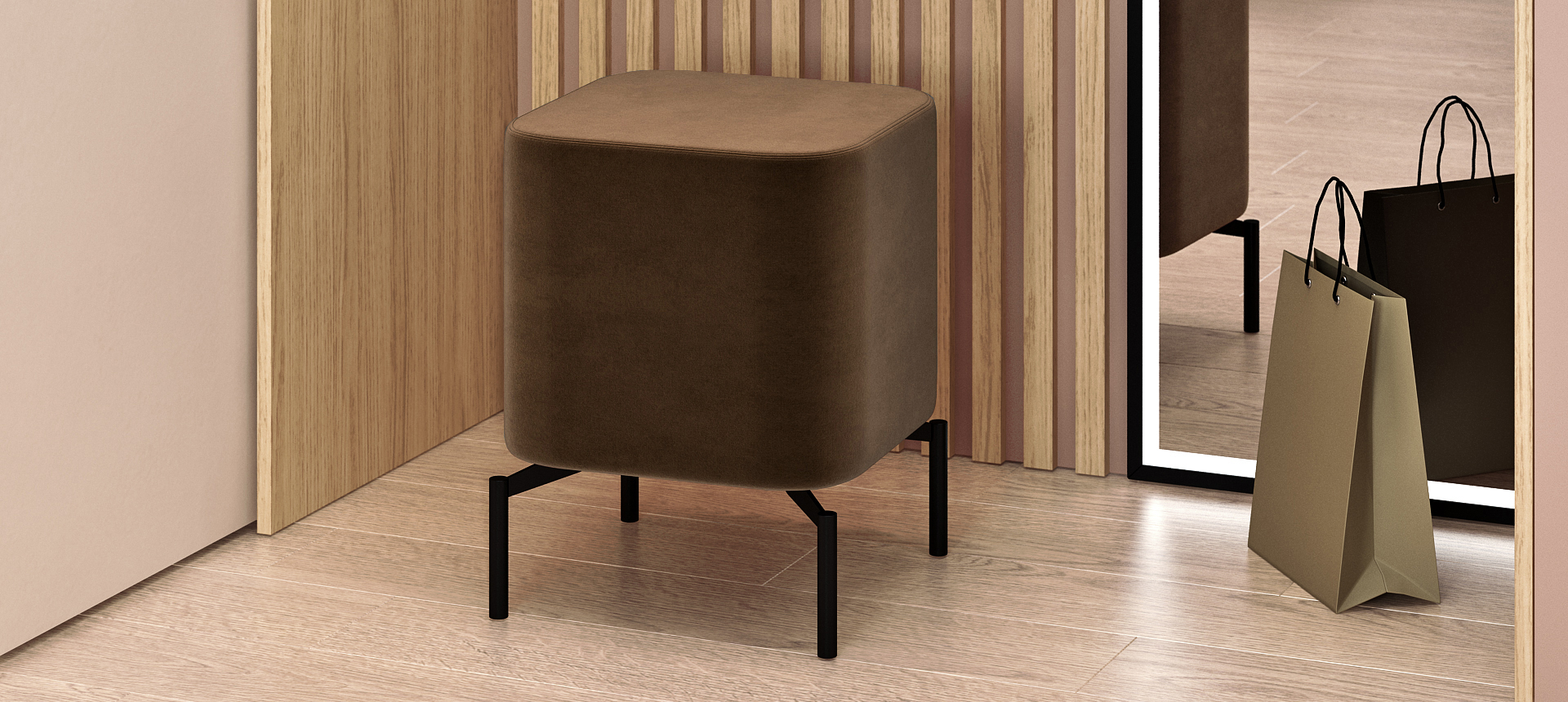 велюр Verona цвет 743 Bordo