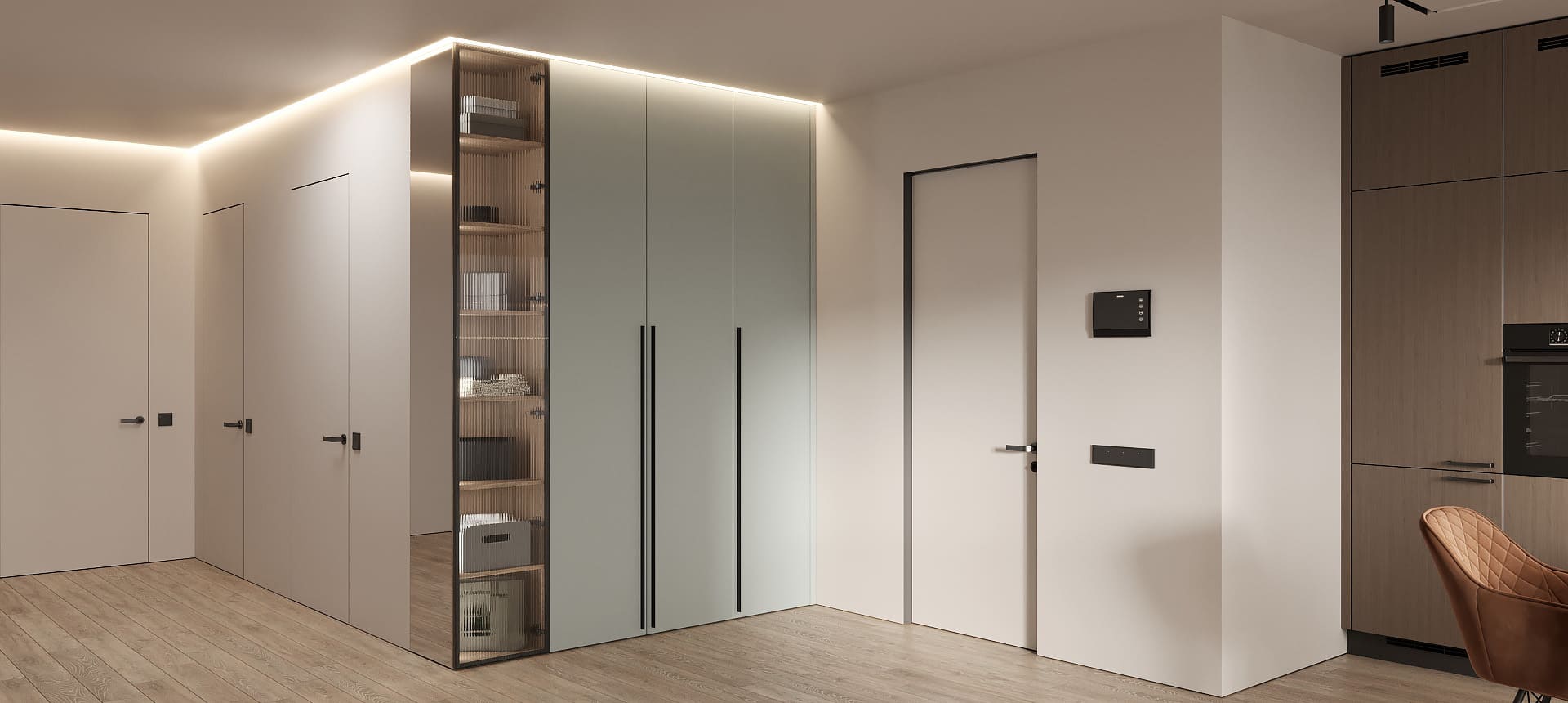 Лунный топаз матовый