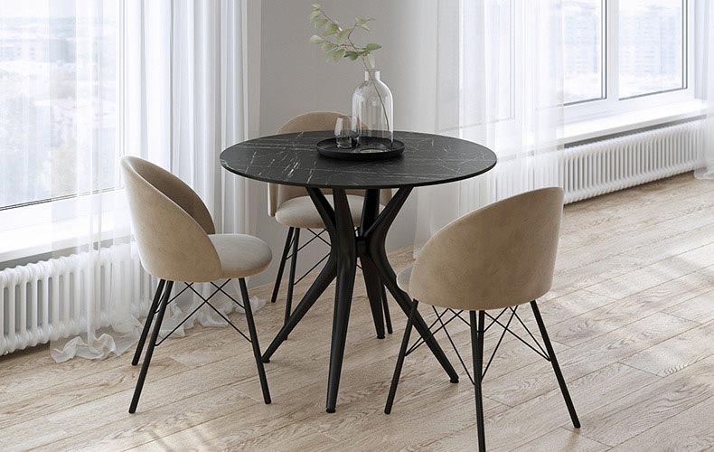 Кухонный стол Лаворо круглый