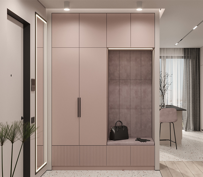 Мебель для прихожей на заказ — Прихожая 27