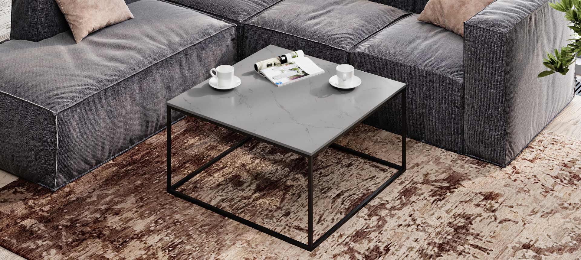 искусственный камень цвет Мрамор серый