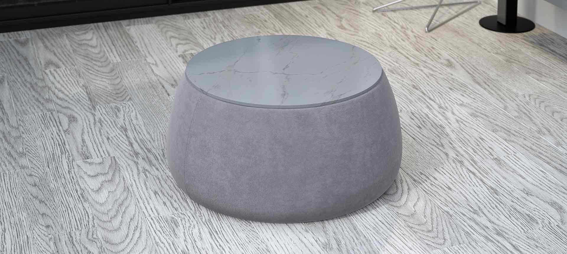 микровелюр Zenit цвет 10 / искусственный&nbsp;камень&nbsp;Мрамор&nbsp;серый&nbsp;