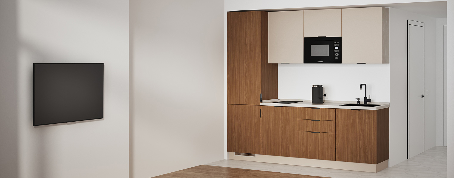 Кухня Фабио Комфорт сет 23 (2.4 м, прямая) - фото № 3