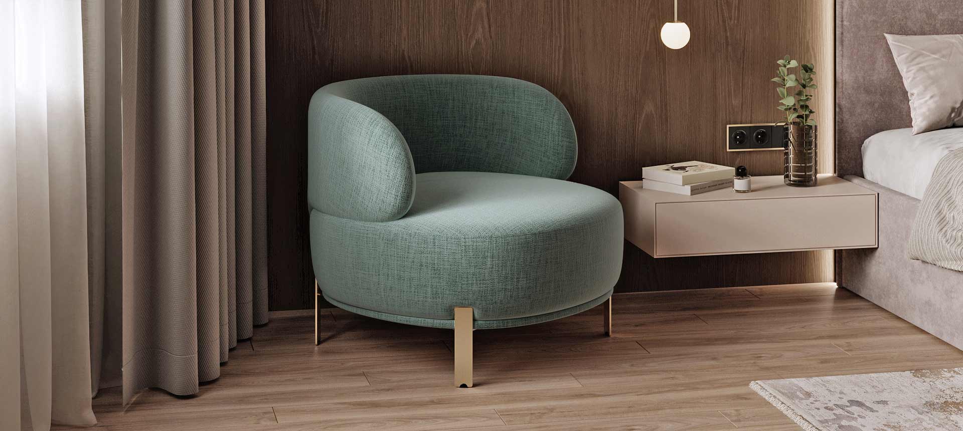 шенилл NIAGARA цвет Turquoise