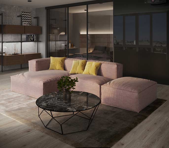 Модульный диван Уно