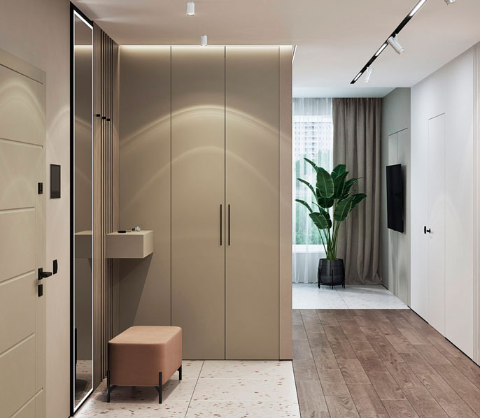 Мебель для прихожей на заказ — Прихожая 25