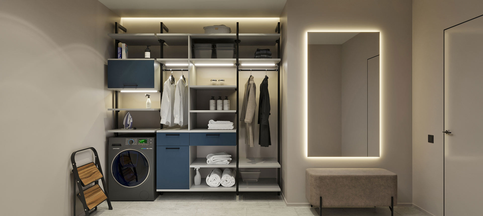 Аквамарин матовый / Горный&nbsp;хрусталь&nbsp;матовый&nbsp;