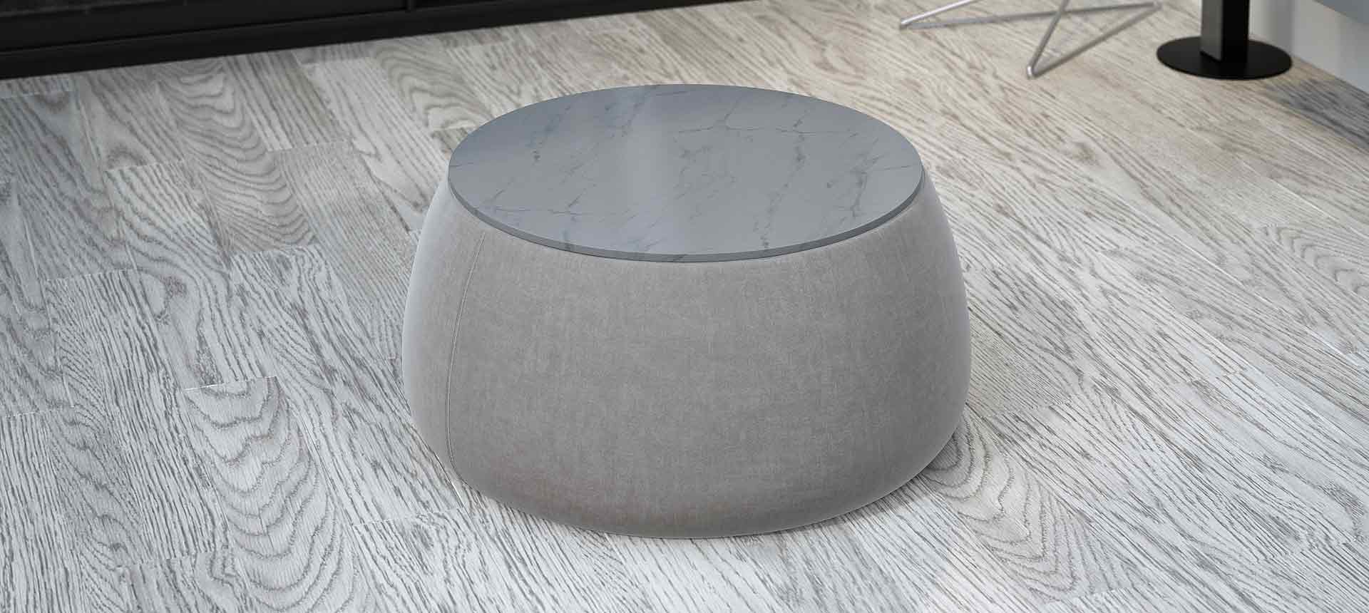 микровелюр MARINO цвет 1 / искусственный&nbsp;камень&nbsp;Мрамор&nbsp;серый&nbsp;