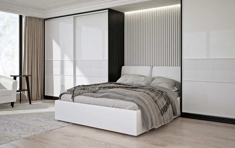 Белый шкаф-купе...