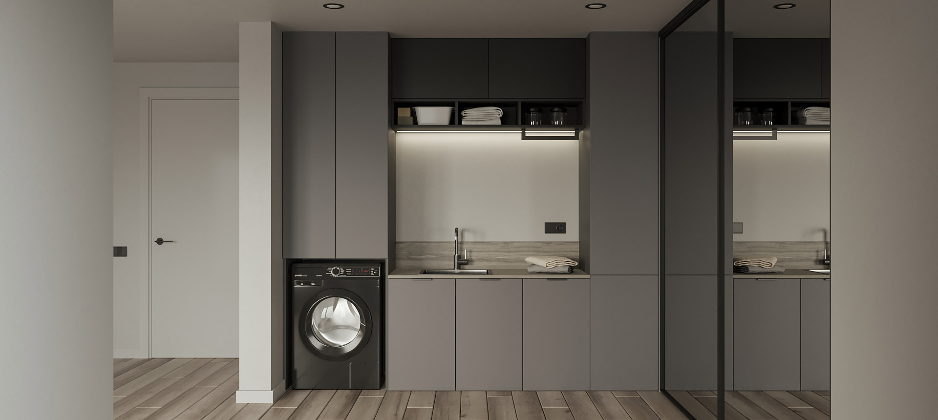 Холодный жемчуг матовый / Чёрная&nbsp;Яшма&nbsp;