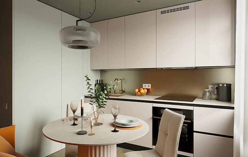 Кухонный гарнитур из шестого выпуска проекта 