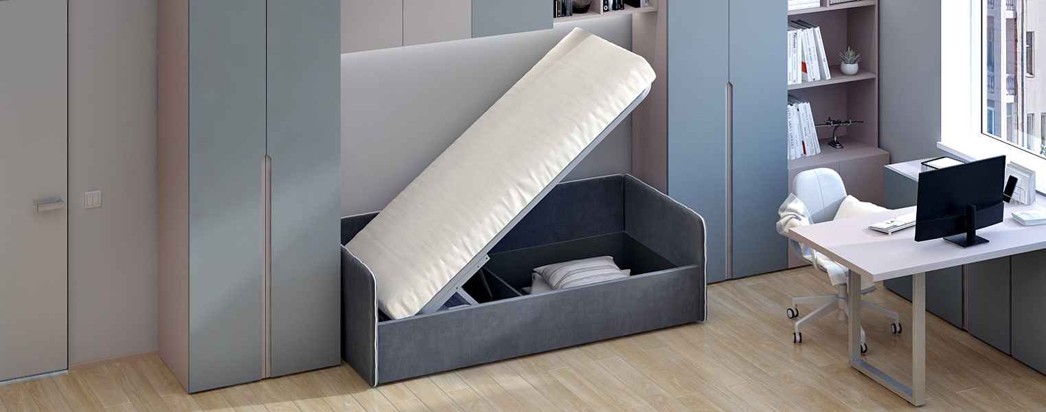 Диван Мичела серый - фото No 4