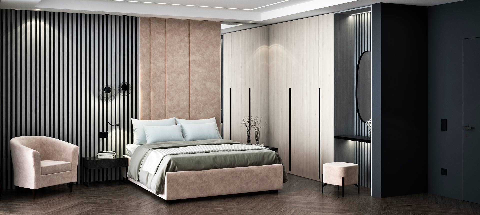 Сосна Аланд / шенилл&nbsp;NIAGARA&nbsp;цвет&nbsp;Light&nbsp;grey&nbsp;