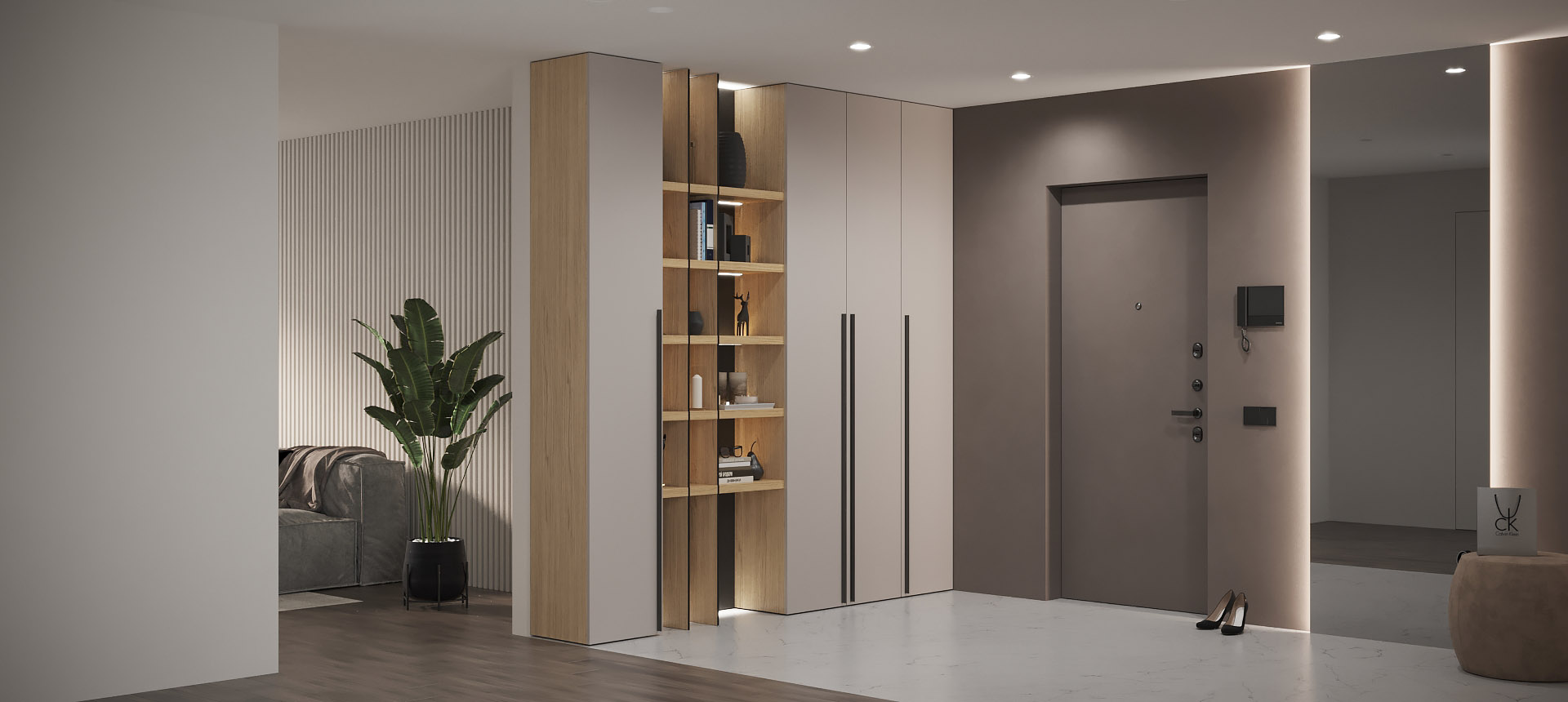 Дуб Винченца / Кашемир&nbsp;серый&nbsp;