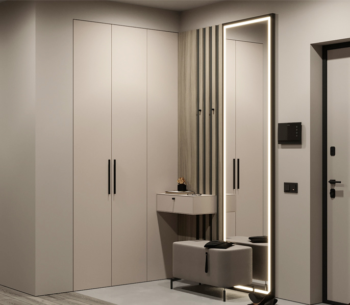 Мебель для прихожей на заказ — Прихожая 19