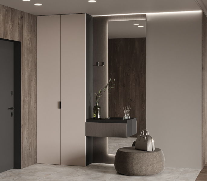 Мебель для прихожей на заказ — Прихожая 22