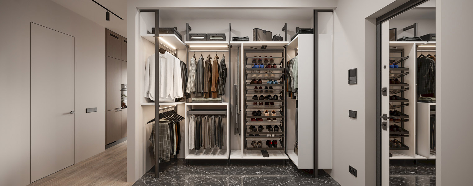 Гардеробная комната 19 - фото No 2