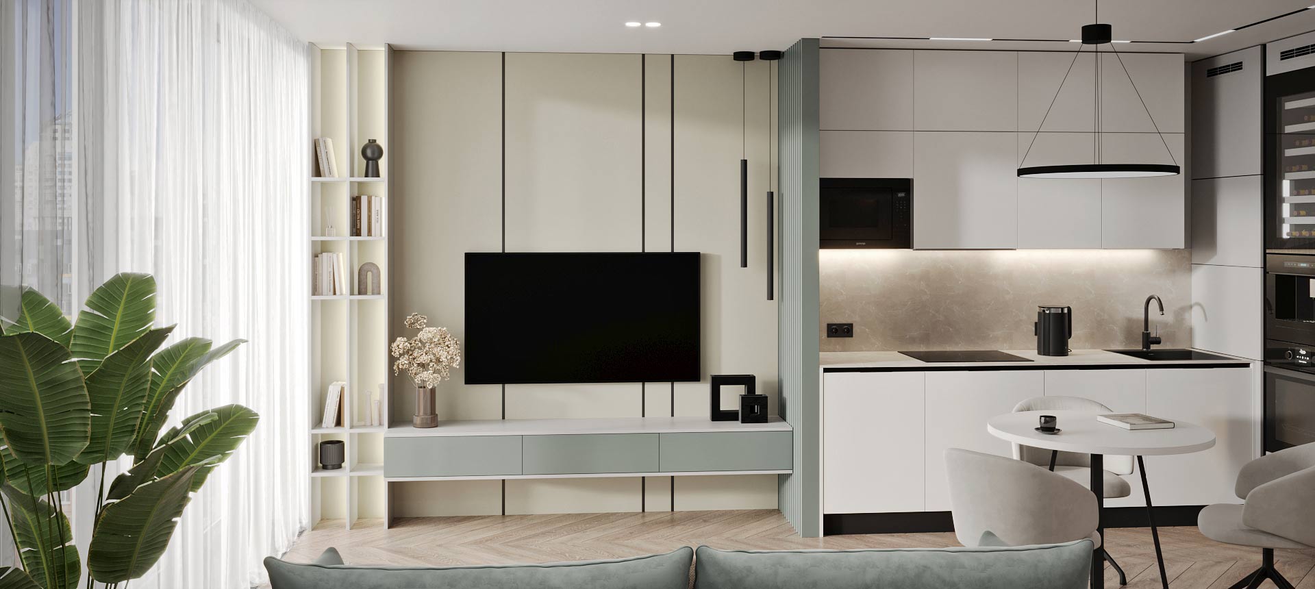 Лунный топаз матовый / Горный&nbsp;хрусталь&nbsp;матовый&nbsp;