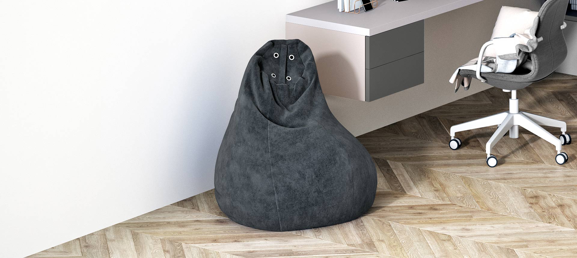 велюр Grand цвет 10 Steel