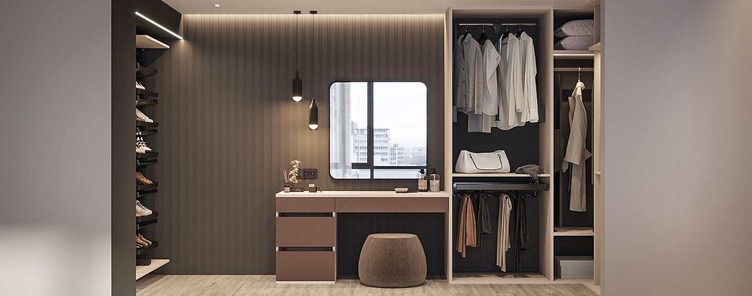 Гардеробная комната 13 - фото No 1