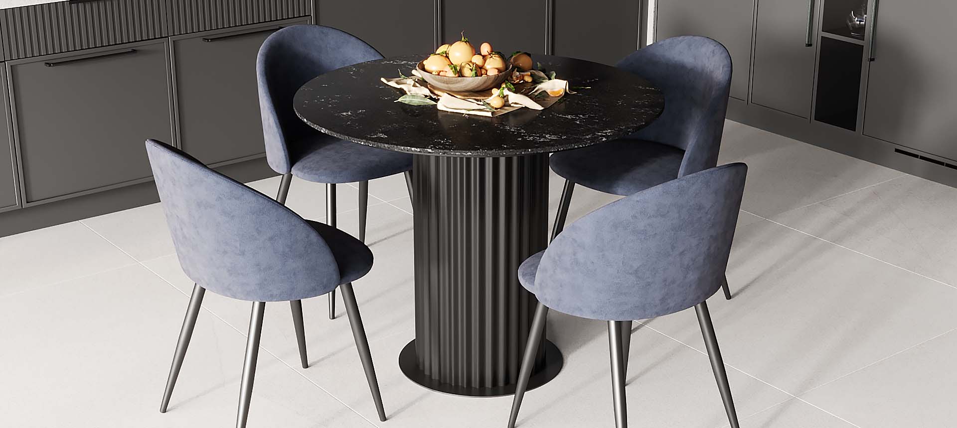 искусственный камень Аврора Санремо / эмаль&nbsp;цвет&nbsp;Чёрный&nbsp;