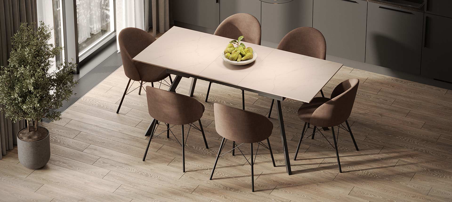 искусственный камень цвет Мрамор бежевый