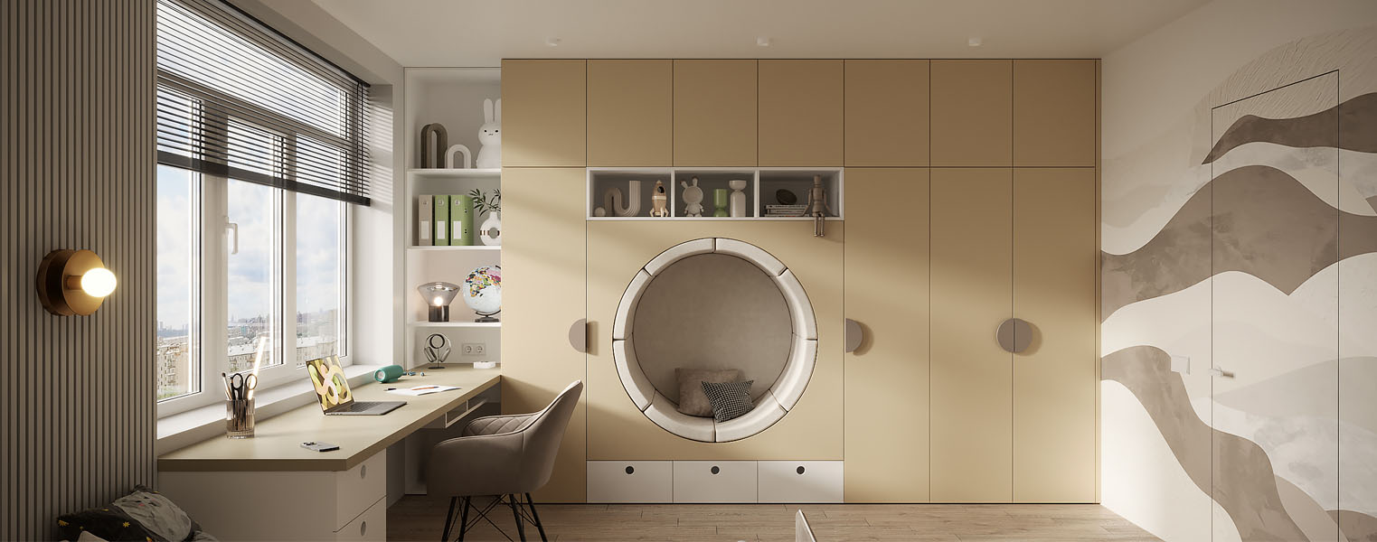 Подростковая комната 8 - фото No 1