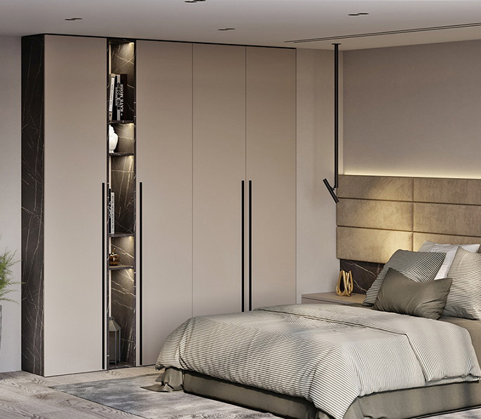 Шкаф распашной в спальню