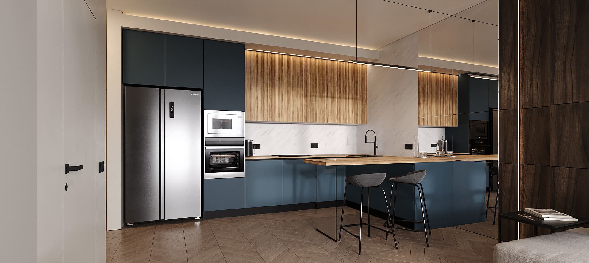 Аквамарин матовый / Кокоболо&nbsp;