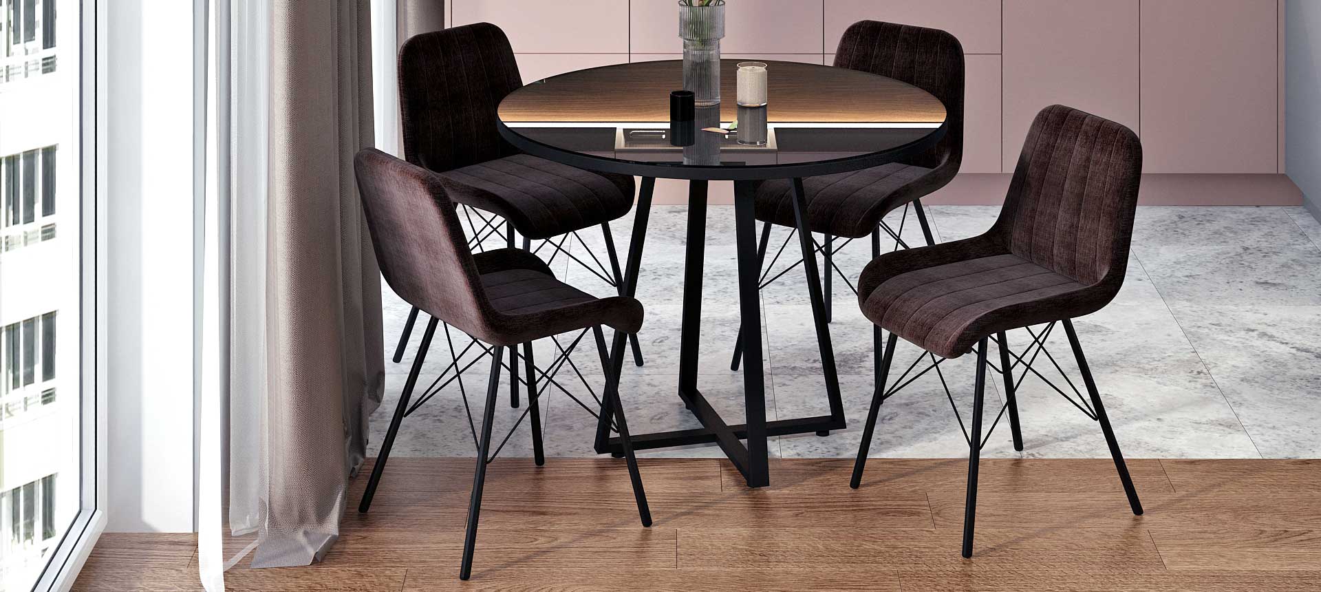 шенилл NIAGARA цвет Brown