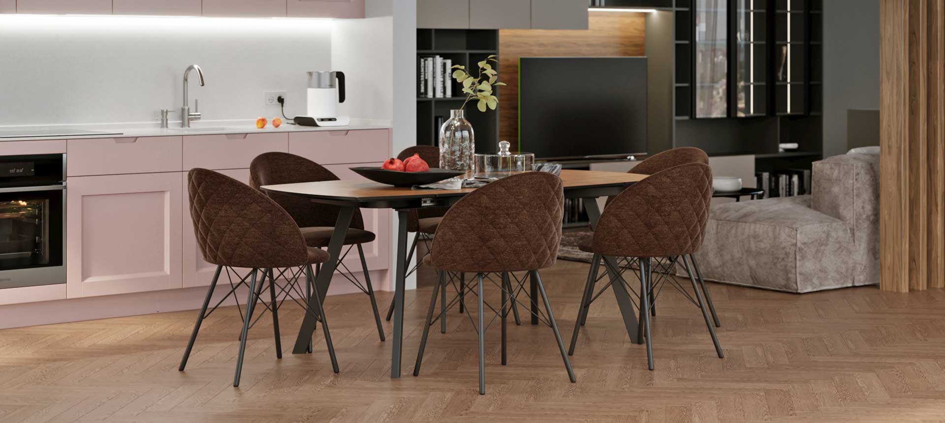 шенилл NIAGARA цвет Brown