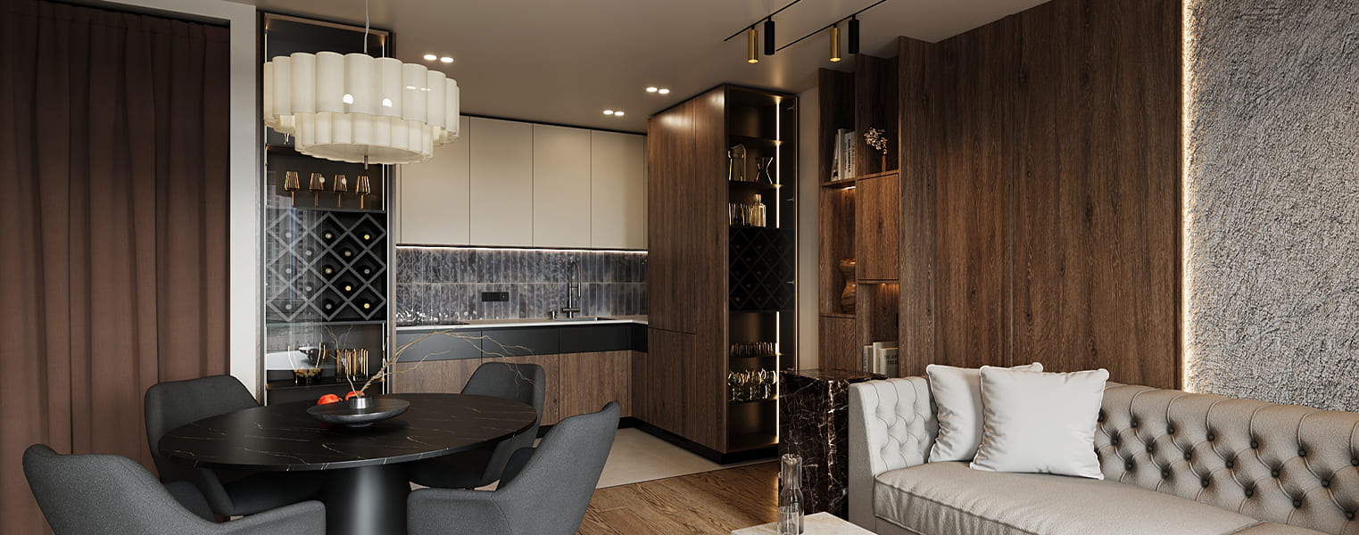 Кухня-гостиная для семьи военного - 12 выпуск "Большие перемены" - фото No 3