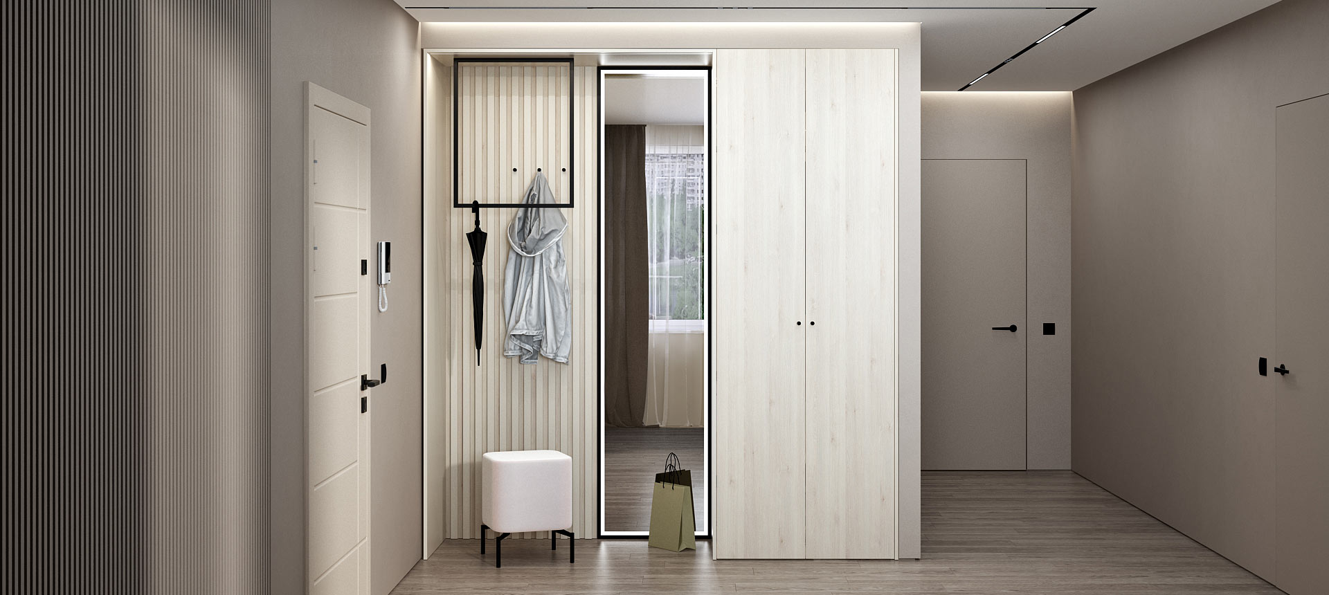 Сосна Аланд / эмаль&nbsp;глянец&nbsp;NCS&nbsp;S&nbsp;1502-Y50R&nbsp;