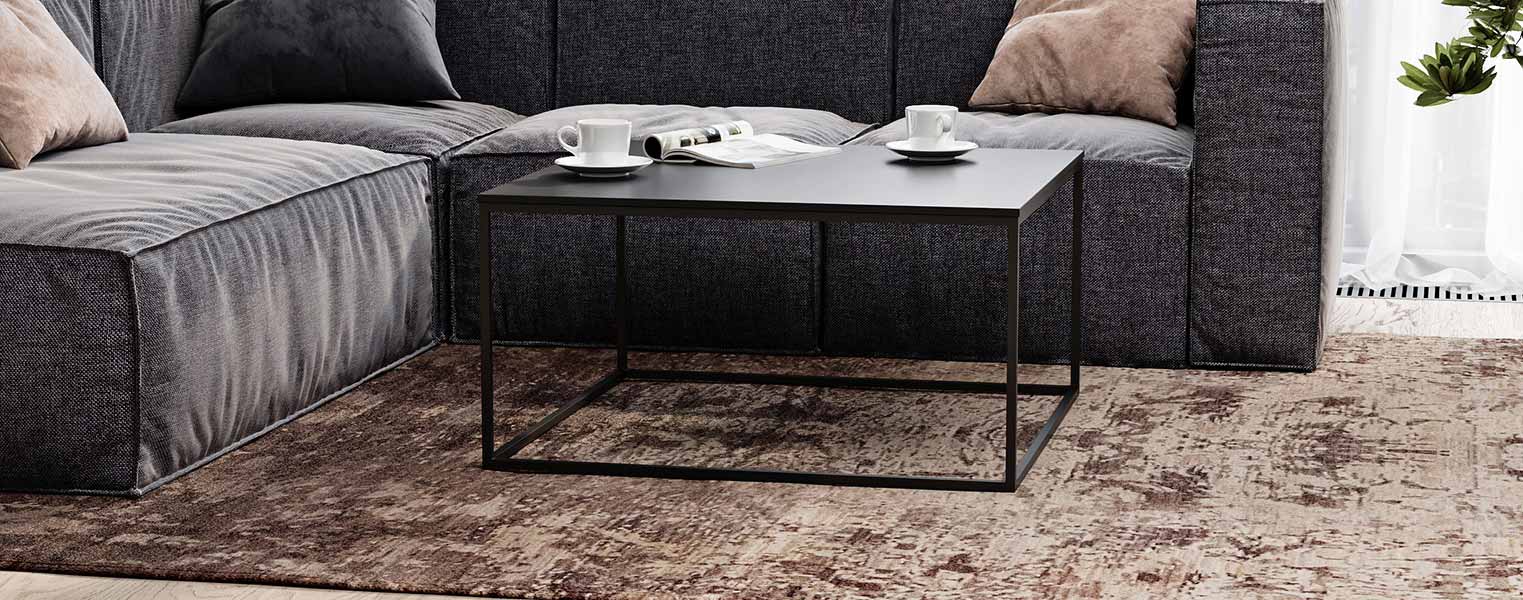 Журнальный столик на стальном каркасе - фото No 2