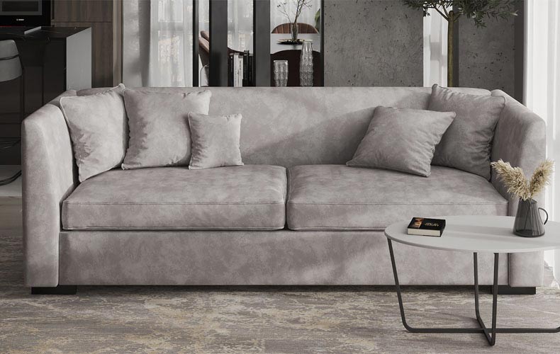 Диван Боно в сером цвете