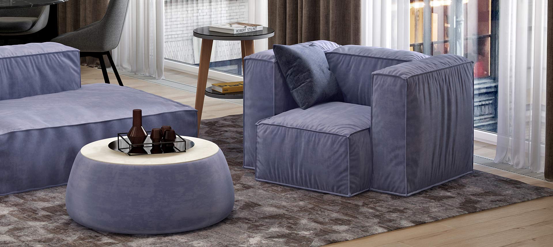 микровелюр Zenit цвет 46