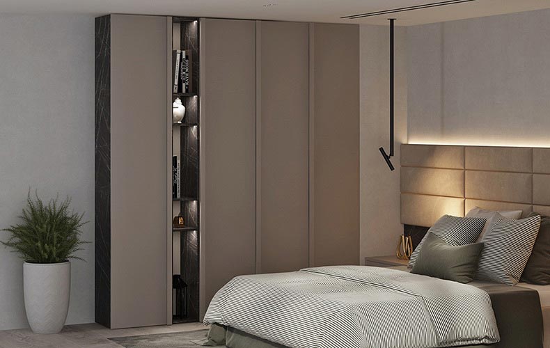 Шкаф распашной на балкон