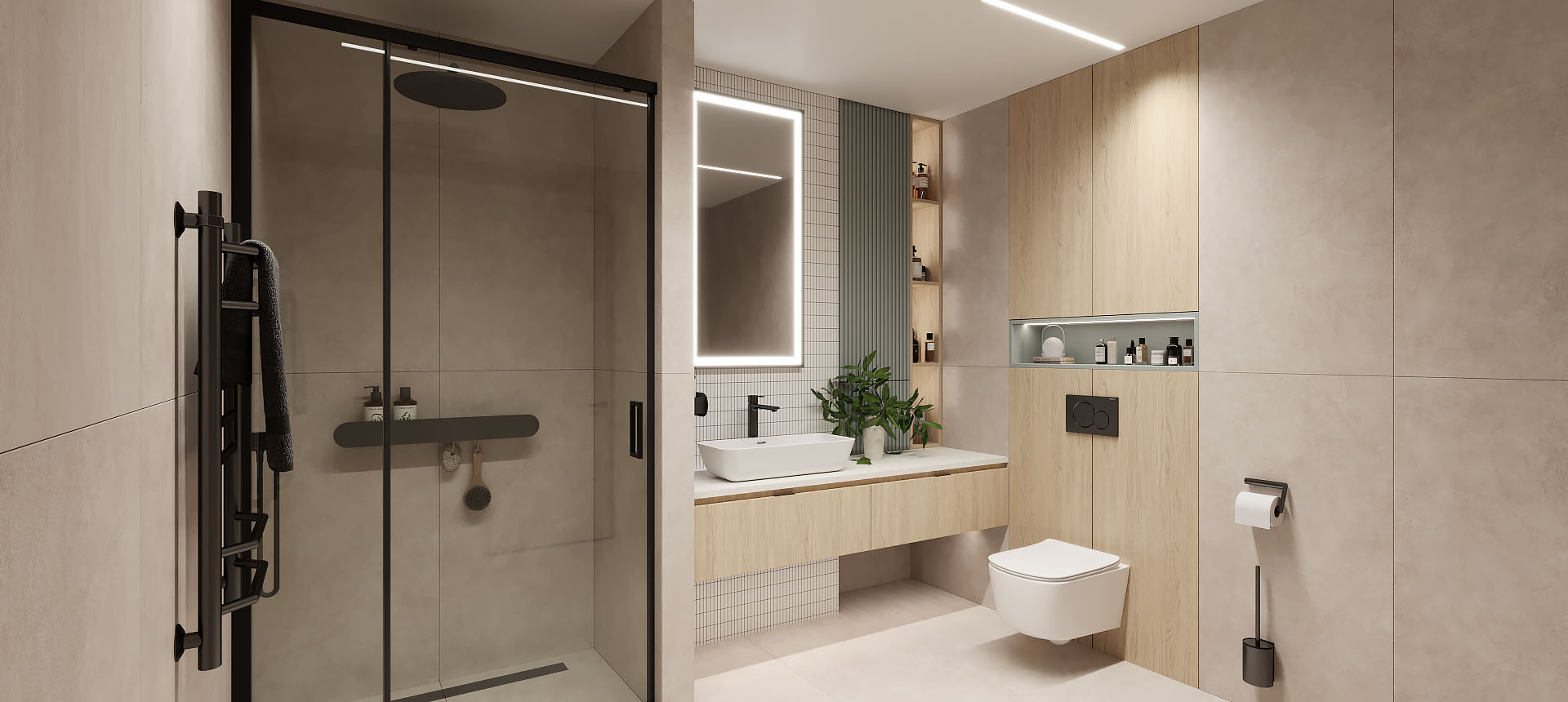 Дуб Винченца / эмаль&nbsp;цвет&nbsp;NCS&nbsp;S&nbsp;3502-G&nbsp;