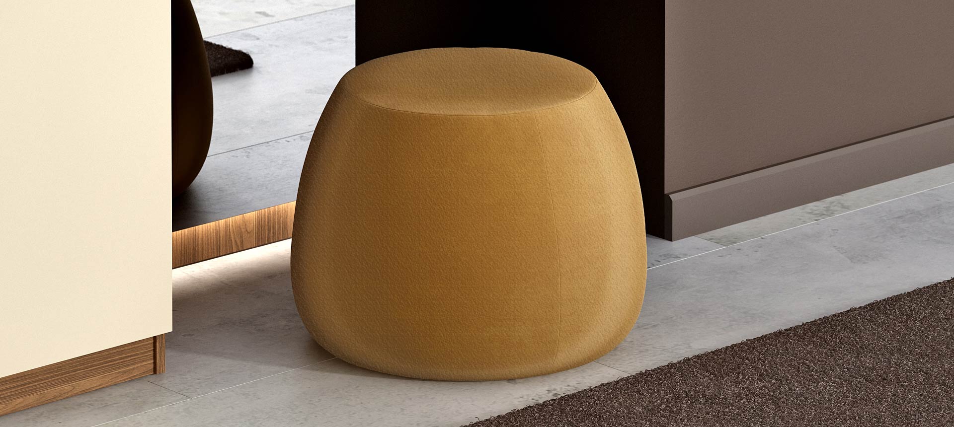 велюр Grand цвет Gold