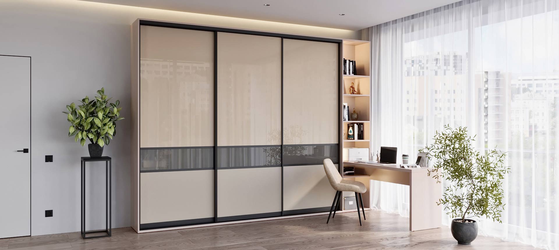 Кашемир серый / экокожа&nbsp;Neo&nbsp;цвет&nbsp;Light&nbsp;