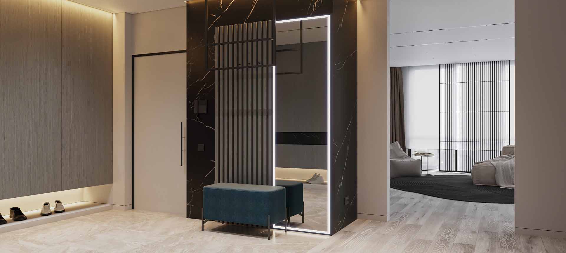 Дуб Сиэтл / эмаль&nbsp;цвет&nbsp;Чёрный&nbsp;